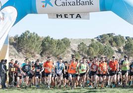 Salida de una de las carreras del Trail Run Haciendo Sed celebrado este domingo en Burgos