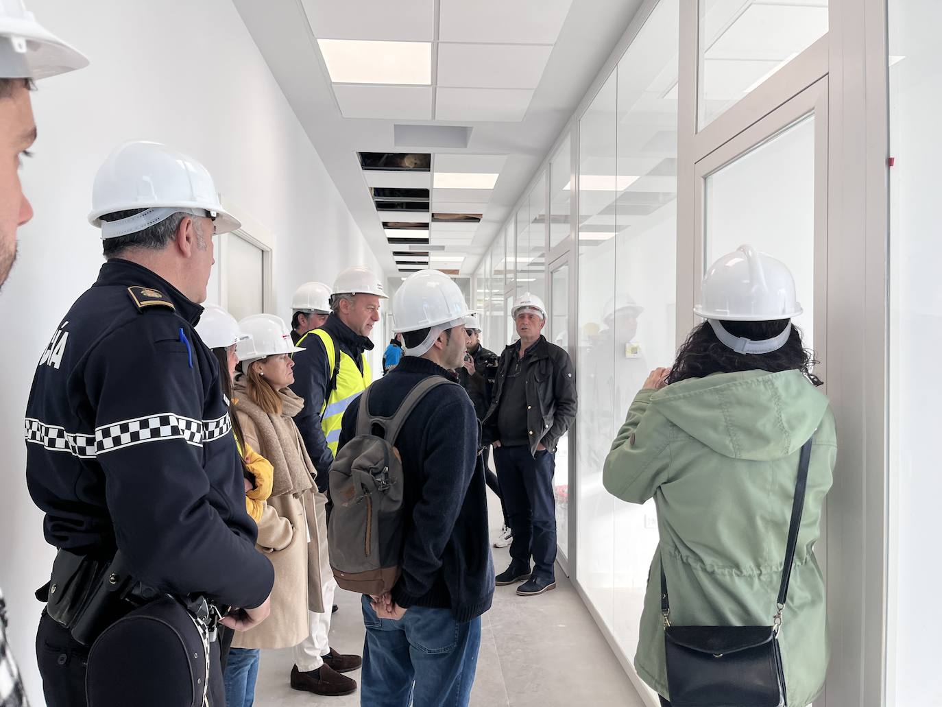 Obras de la nueva Comisaría de Policía Local de Aranda