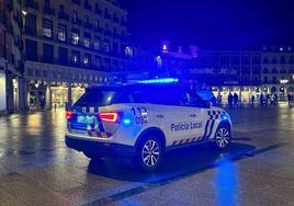 La Policía de Distrito aumenta la presencia policial en las calles de Burgos.