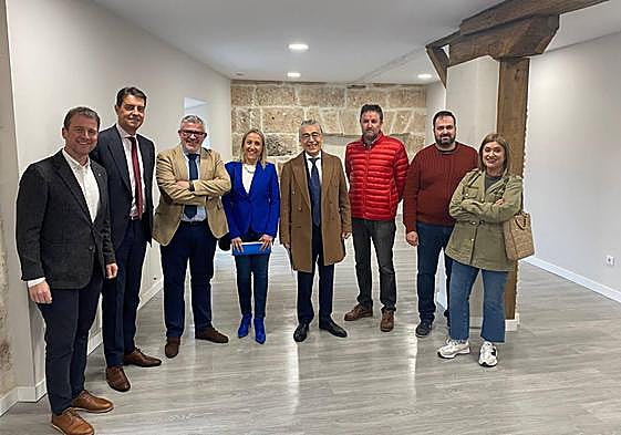 Visita institucional a las nuevas dotaciones.