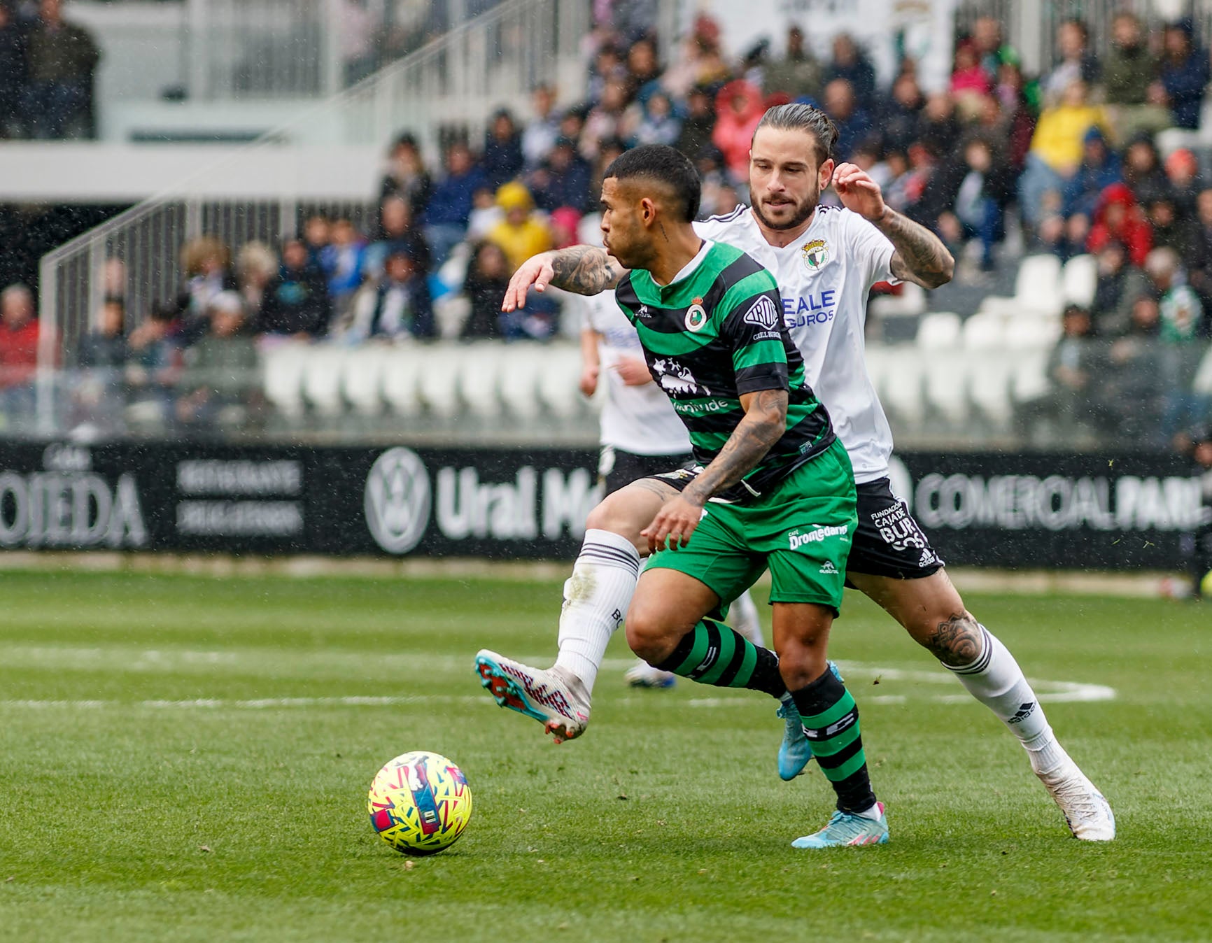 El Burgos CF se hace con la victoria ante un necesitado Racing