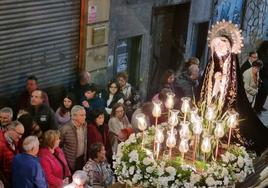 Procesión del Santo Entierro en Miranda de Ebro.