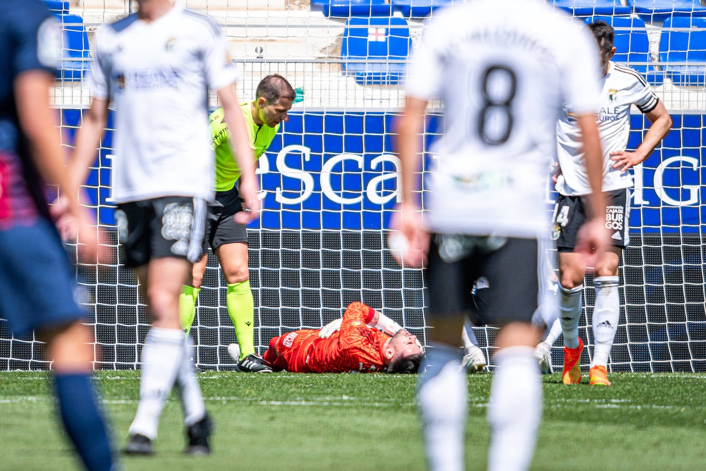 El Burgos cae derrotado ante el Huesca