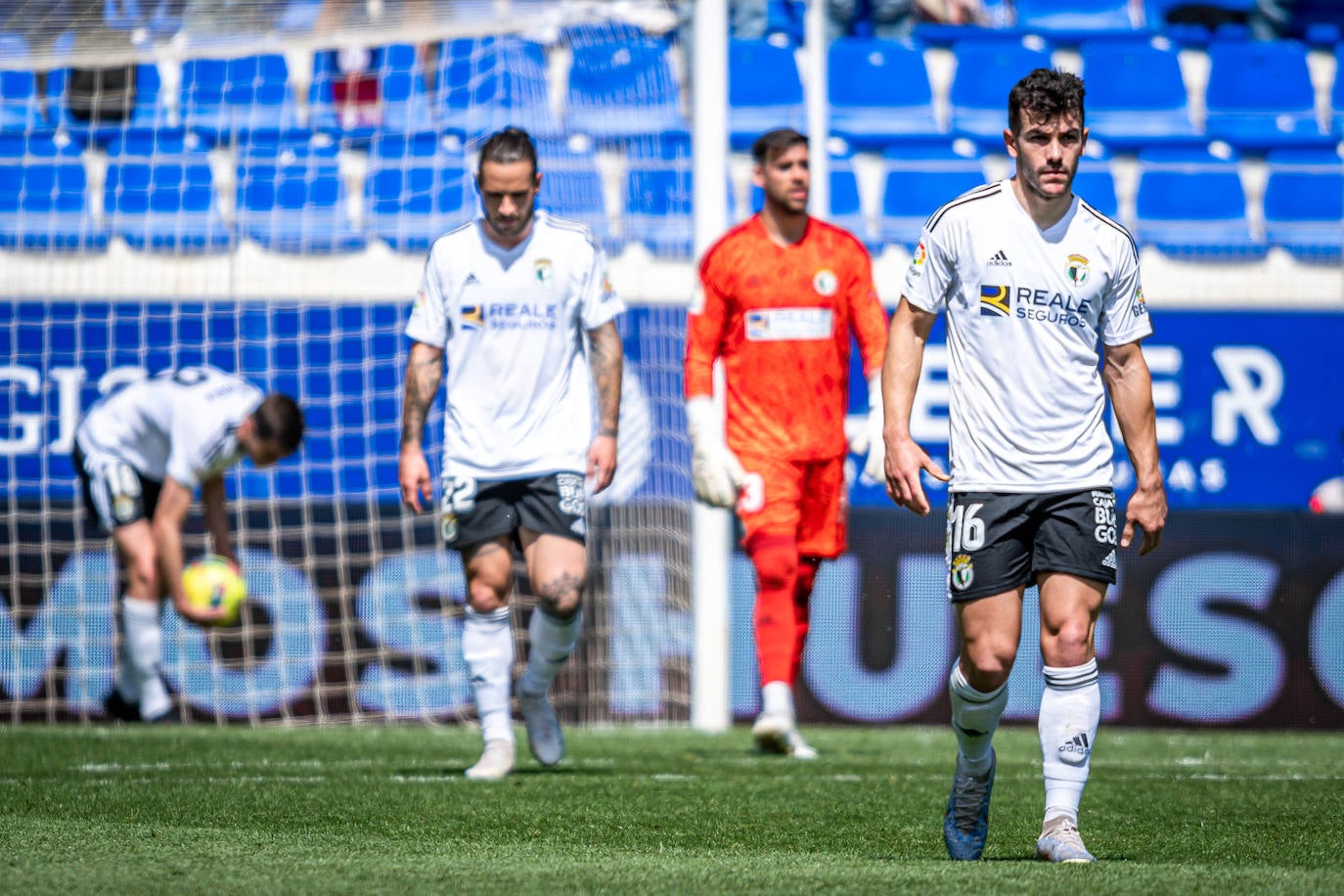 El Burgos cae derrotado ante el Huesca