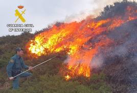 El incendio se produjo el 14 de febrero en Bezana.