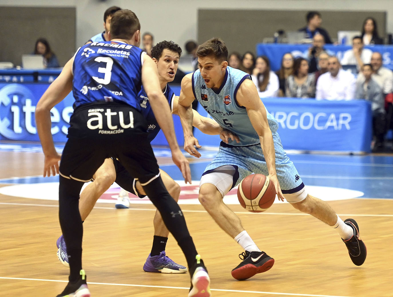 El San Pablo Burgos se lleva el derbi castellano ante el Zunder Palencia