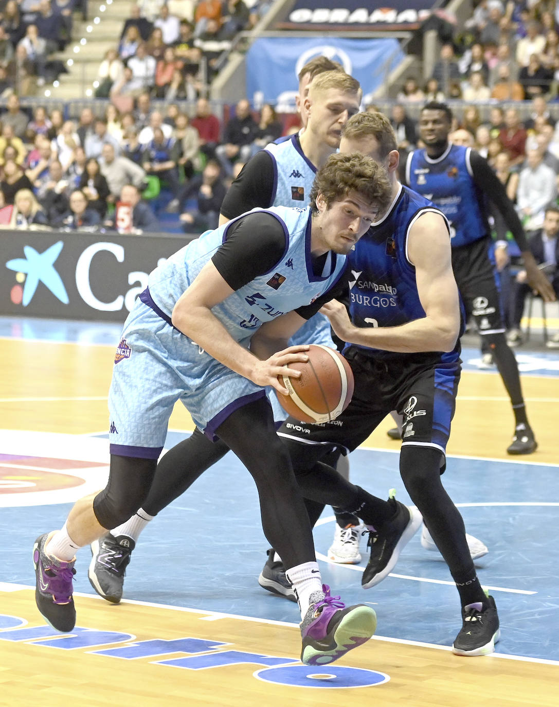 El San Pablo Burgos se lleva el derbi castellano ante el Zunder Palencia