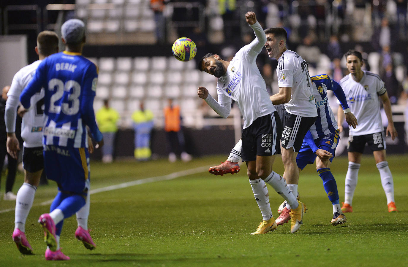 Punto insuficiente para Burgos CF y SD Ponferradina en El Plantío