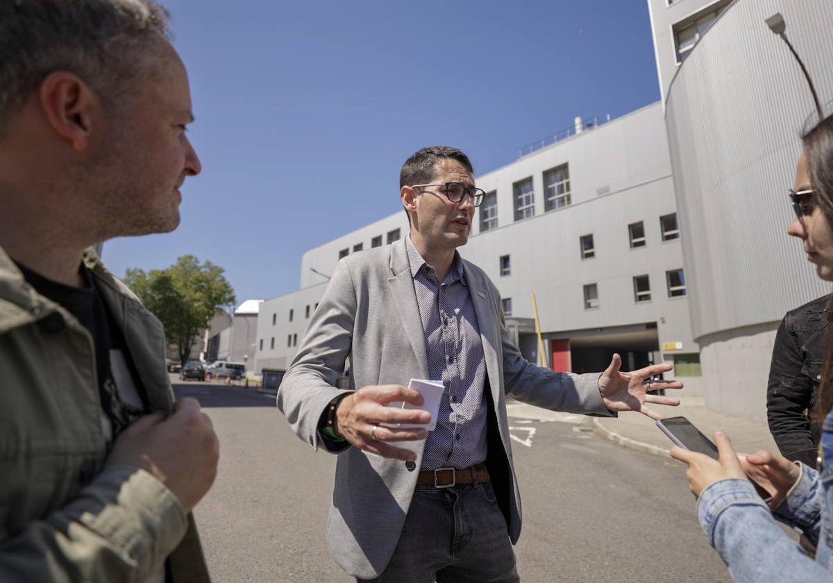 Roberto González, portavoz del Sindicato Unificado de Policía en Galicia.