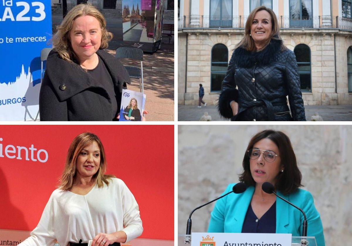 Las candidatas a la Alcaldía de Burgos se duplican para las elecciones municipales del 28M