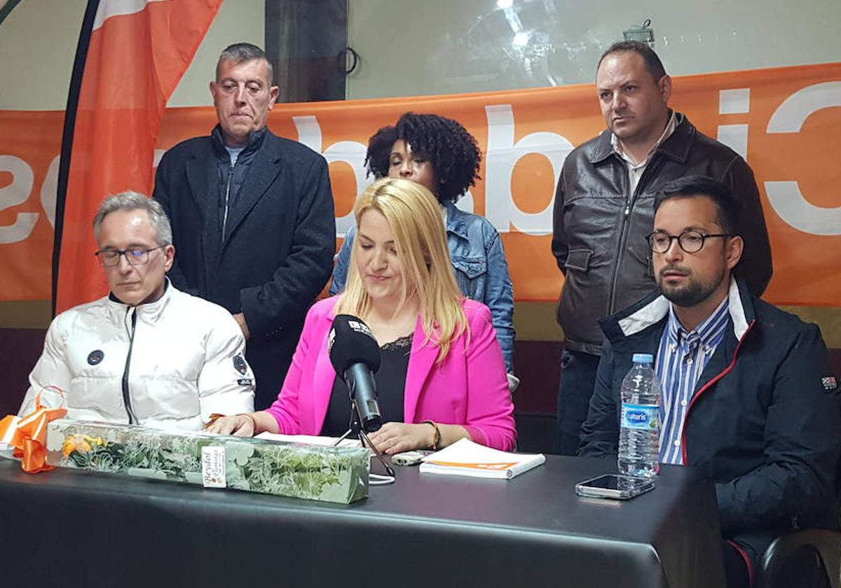 Cs ha presentado la lista con la que concurren a la Alcaldía de Miranda de Ebro.