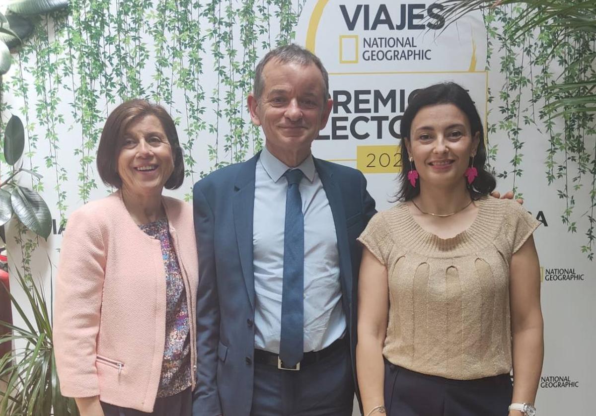 Begoña LLorente, Josan Ruiz y Sara García.