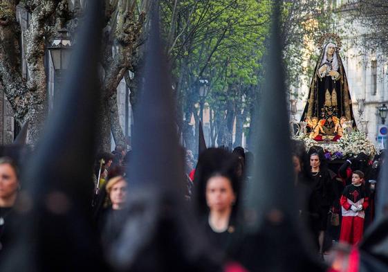 La Semana Santa de Burgos reunió a miles de personas.