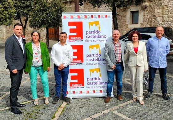 Miembros de la candidatura.