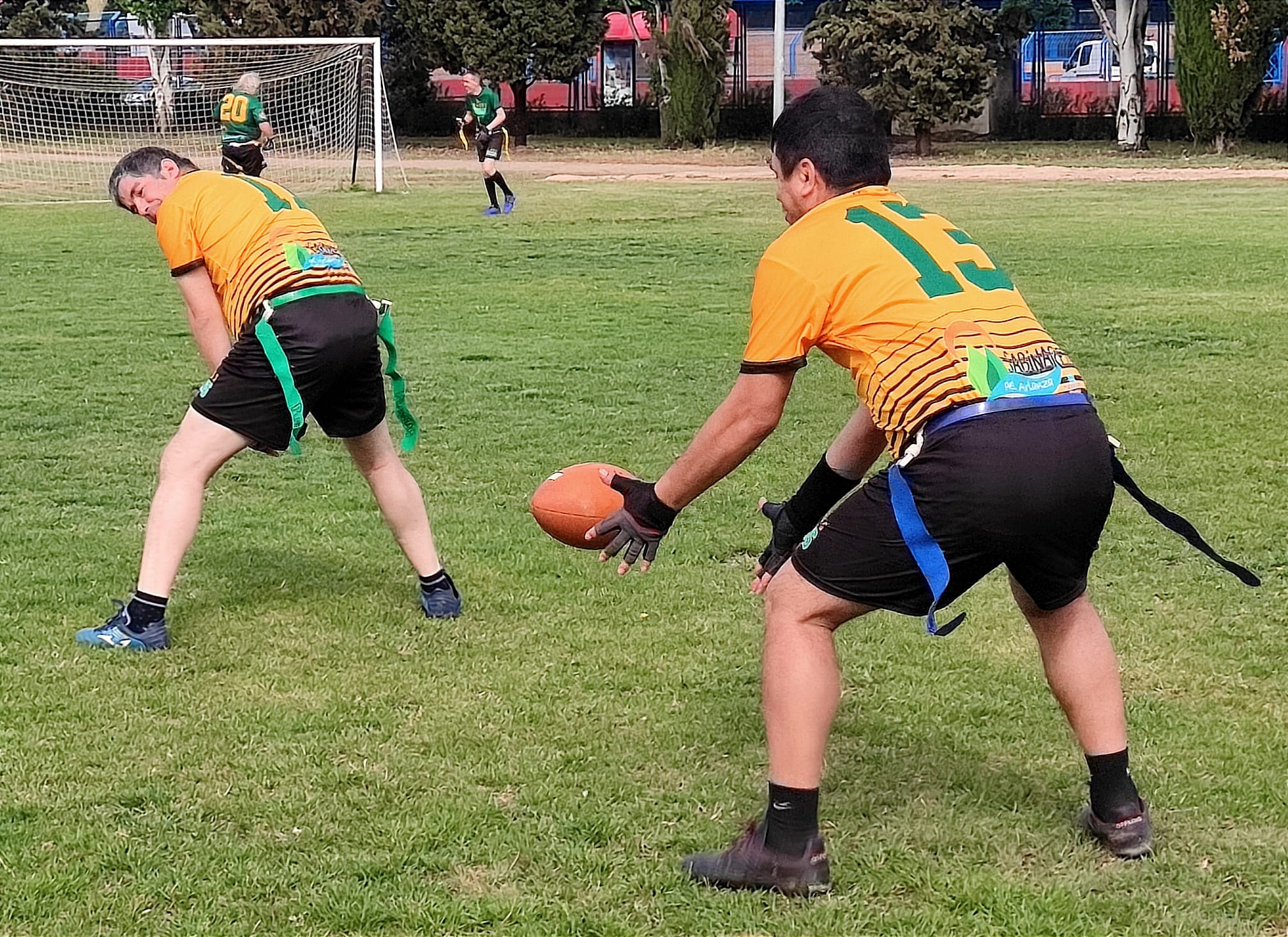 El equipo de Flag Football inclusivo Burgos Corzos triunfa en Fuenlabrada