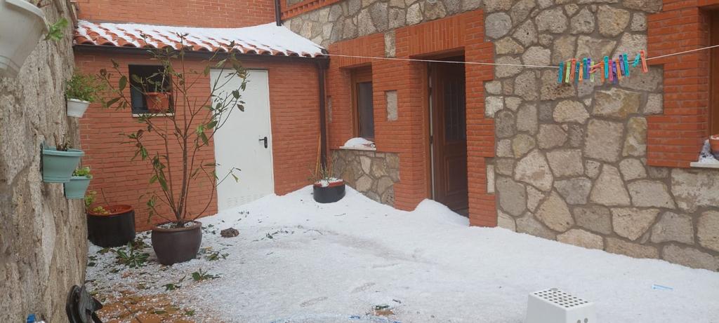 El granizo golpea las comarcas de Odra-Pisuerga y Arlanza