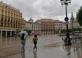 Se esperan lluvias intensas en buena parte de la provincia burgalesa.