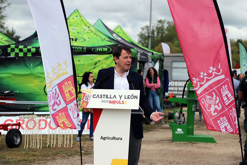 Inauguración de la Feria de Maquinaria Agrícola de Lerma