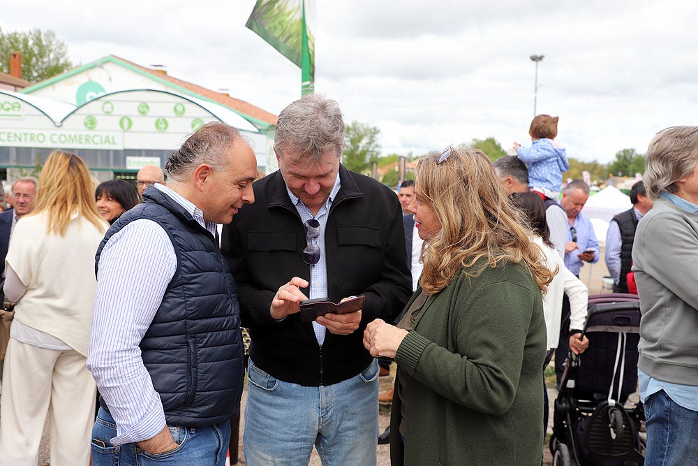 Inauguración de la Feria de Maquinaria Agrícola de Lerma