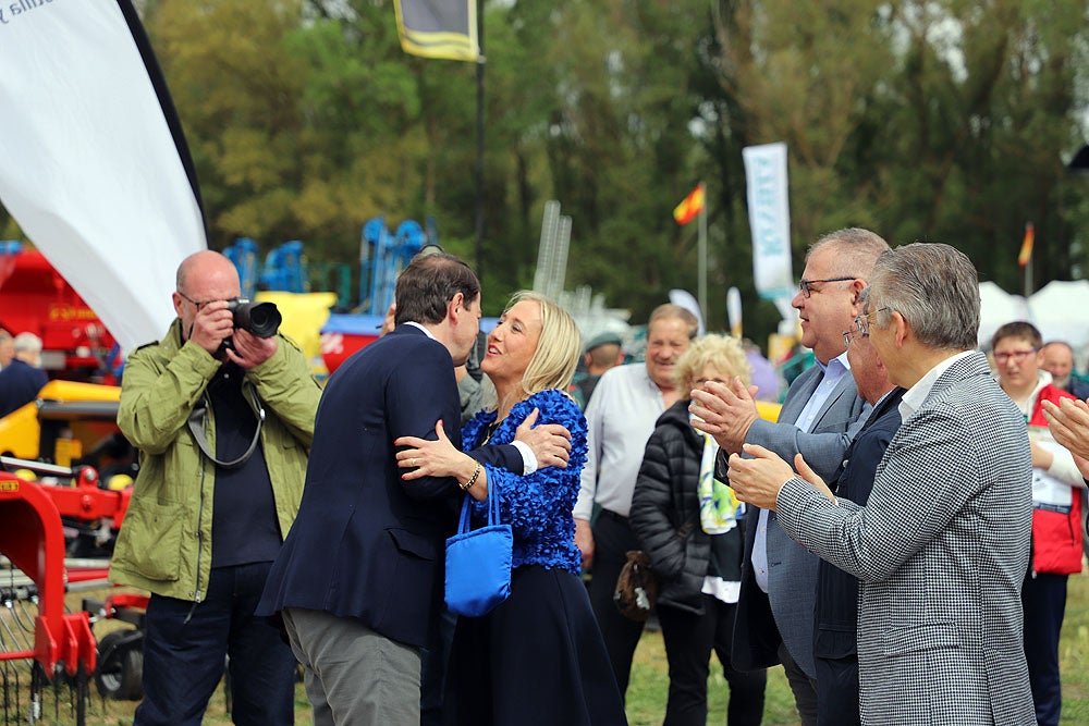 Inauguración de la Feria de Maquinaria Agrícola de Lerma