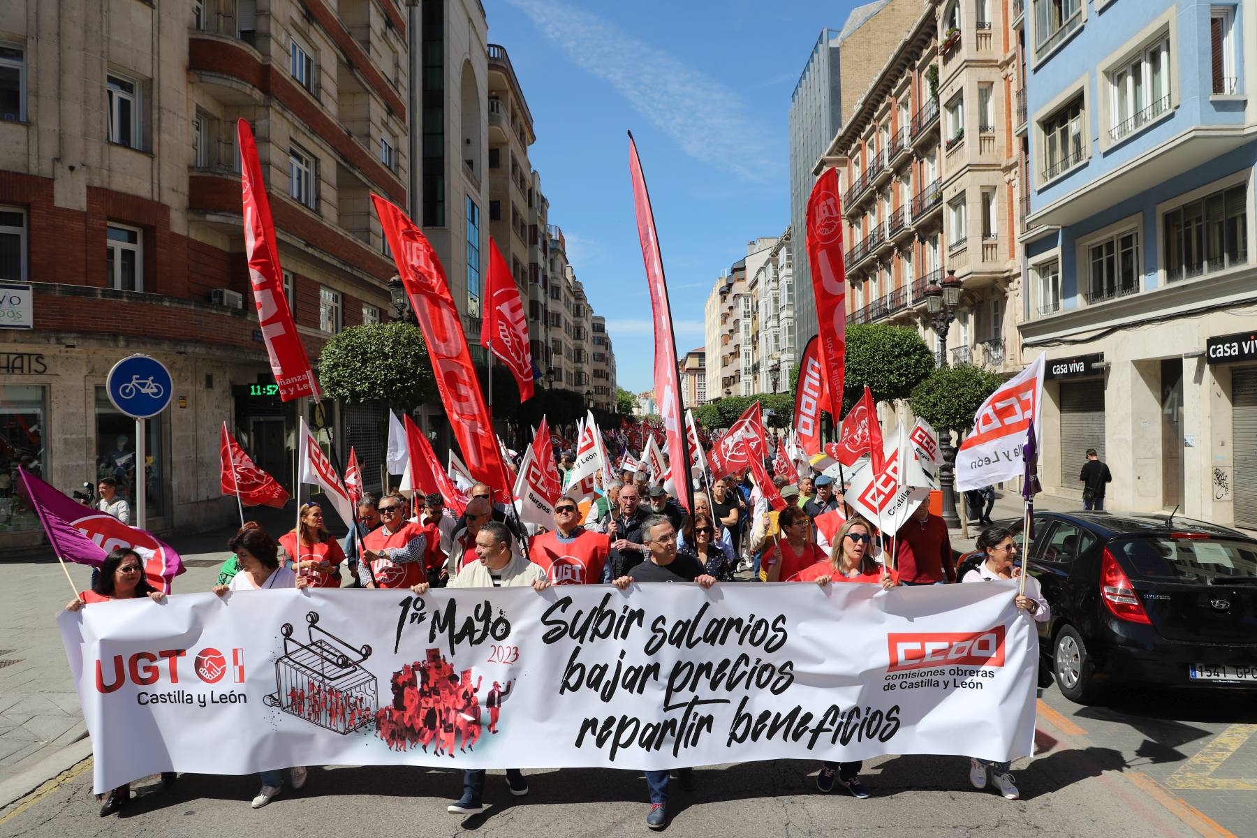 La reivindicación por la subida salarial protagoniza el 1 de mayo