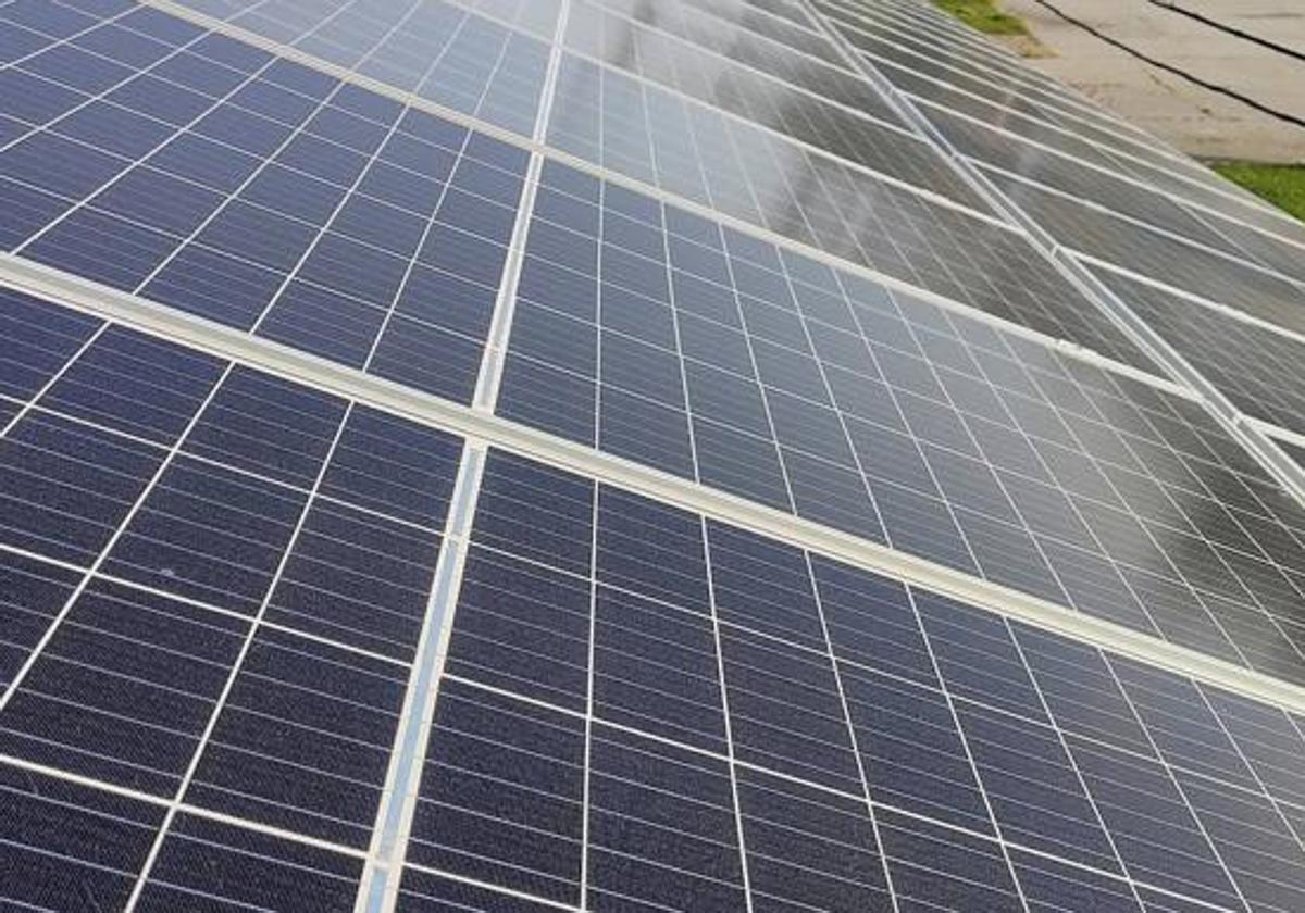 Se instalará un gran parque de producción de energía fotovoltaica.