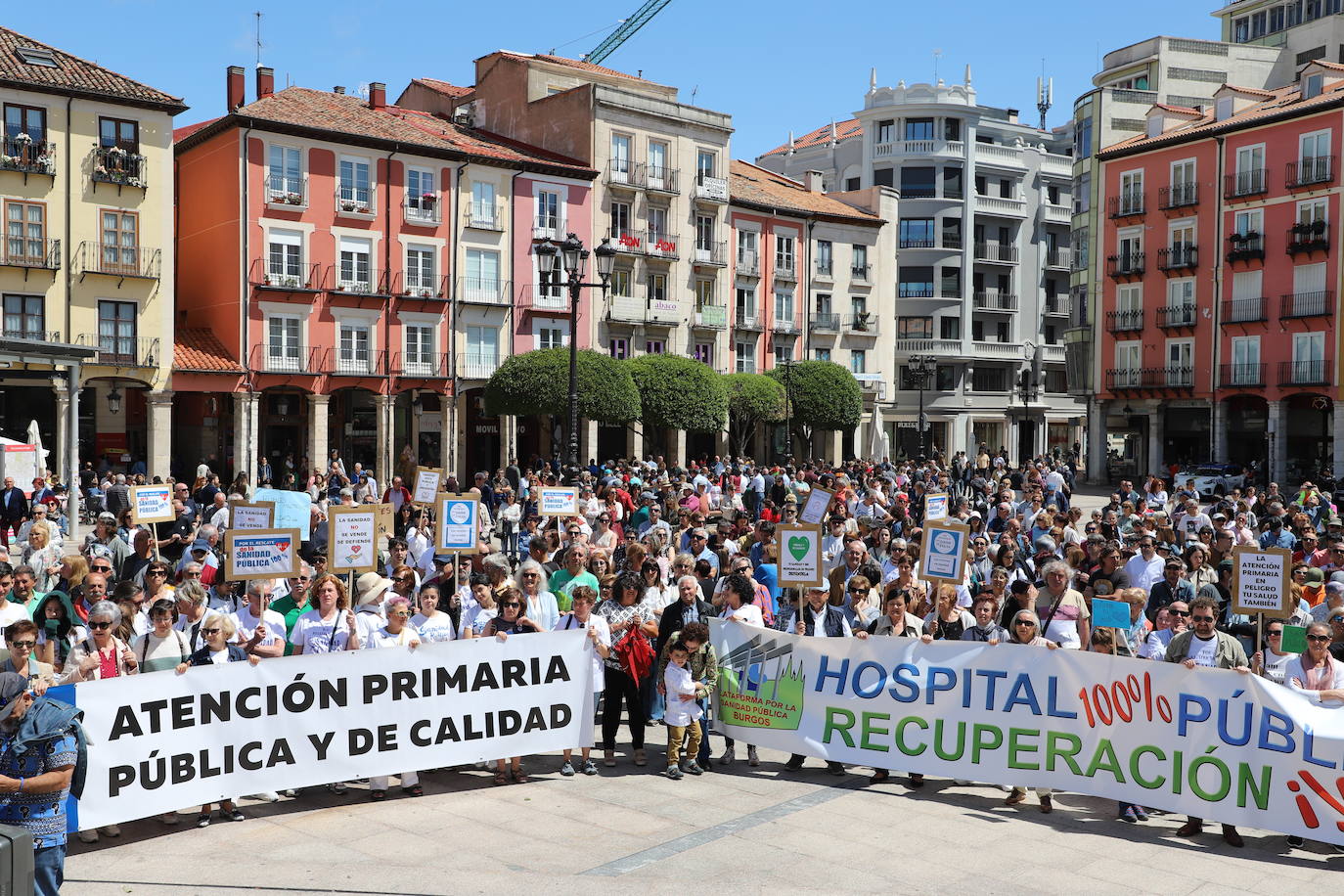 Burgos vuelve a unirse por una sanidad pública, capaz y suficiente