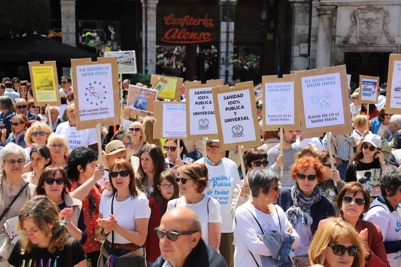 Burgos vuelve a unirse por una sanidad pública, capaz y suficiente