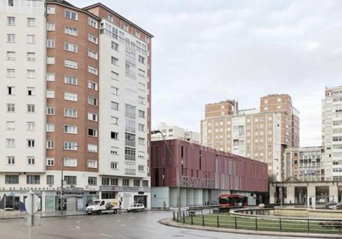 Recreación del futuro Mercado Norte.