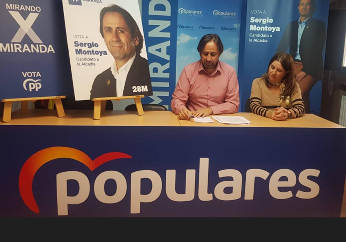 Sergio Montoya anuncia las directrices de su campaña electoral.