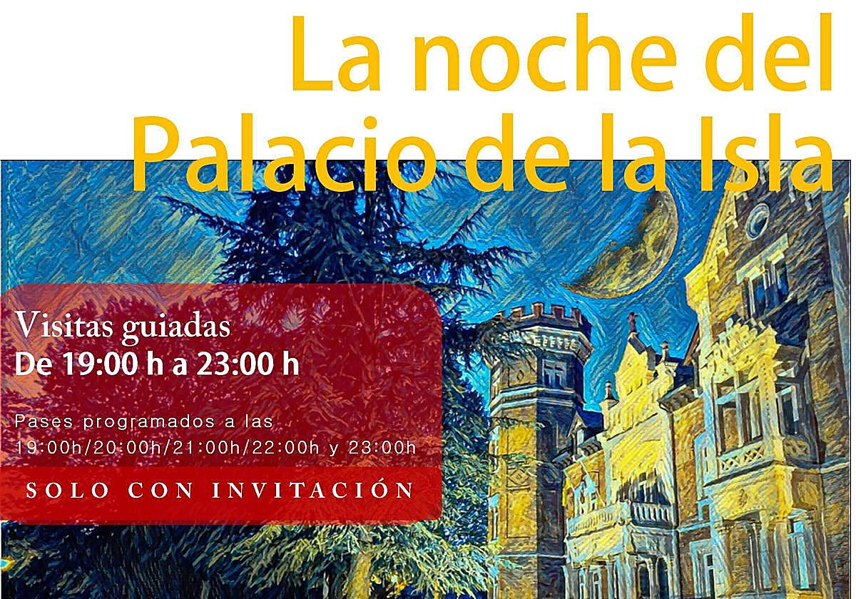 Visitas guiadas al Palacio de la Isla en la Noche Blanca en Burgos