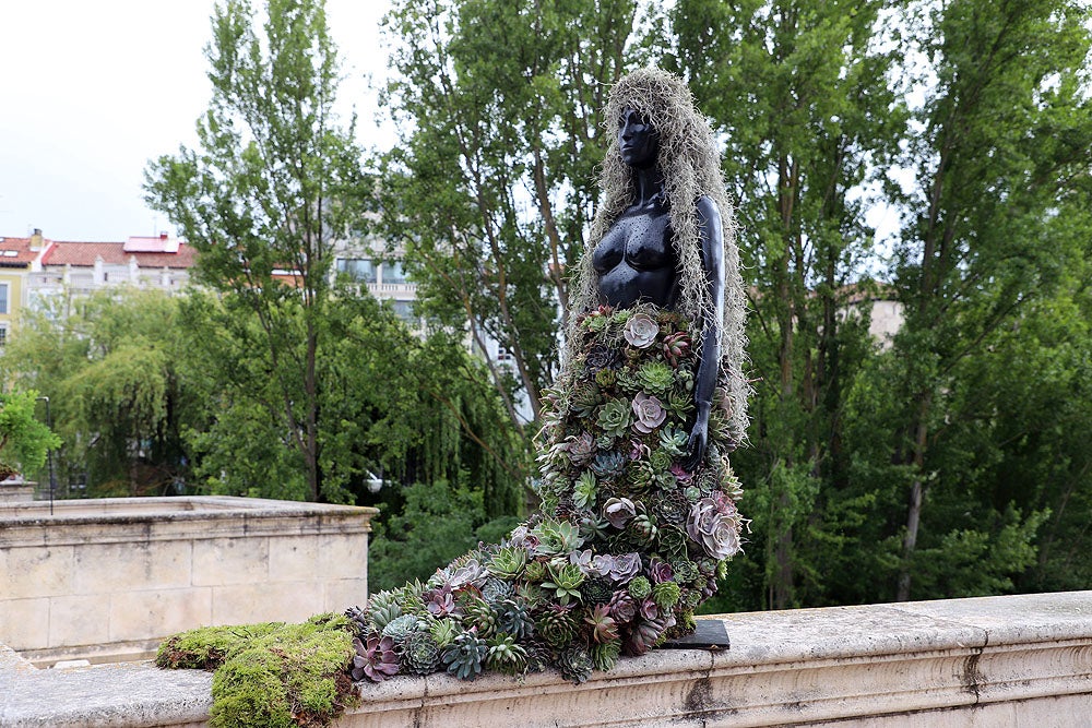 Monumentos florales de la Fiesta de las Flores de Burgos