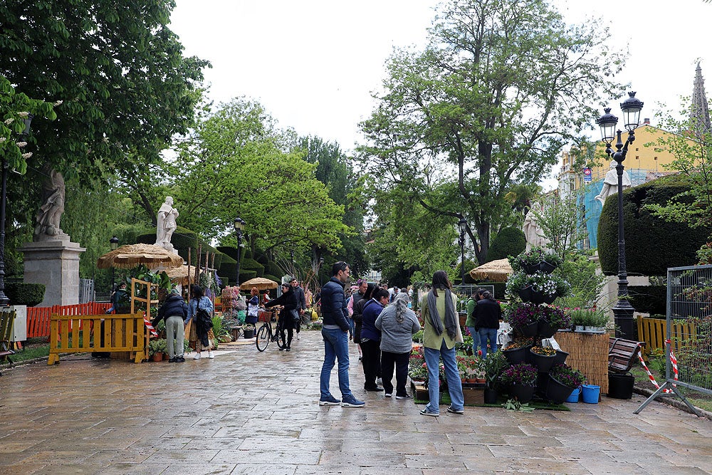 Monumentos florales de la Fiesta de las Flores de Burgos