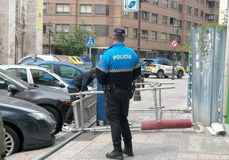 Lugar del suceso en la calle Concepción de Burgos.