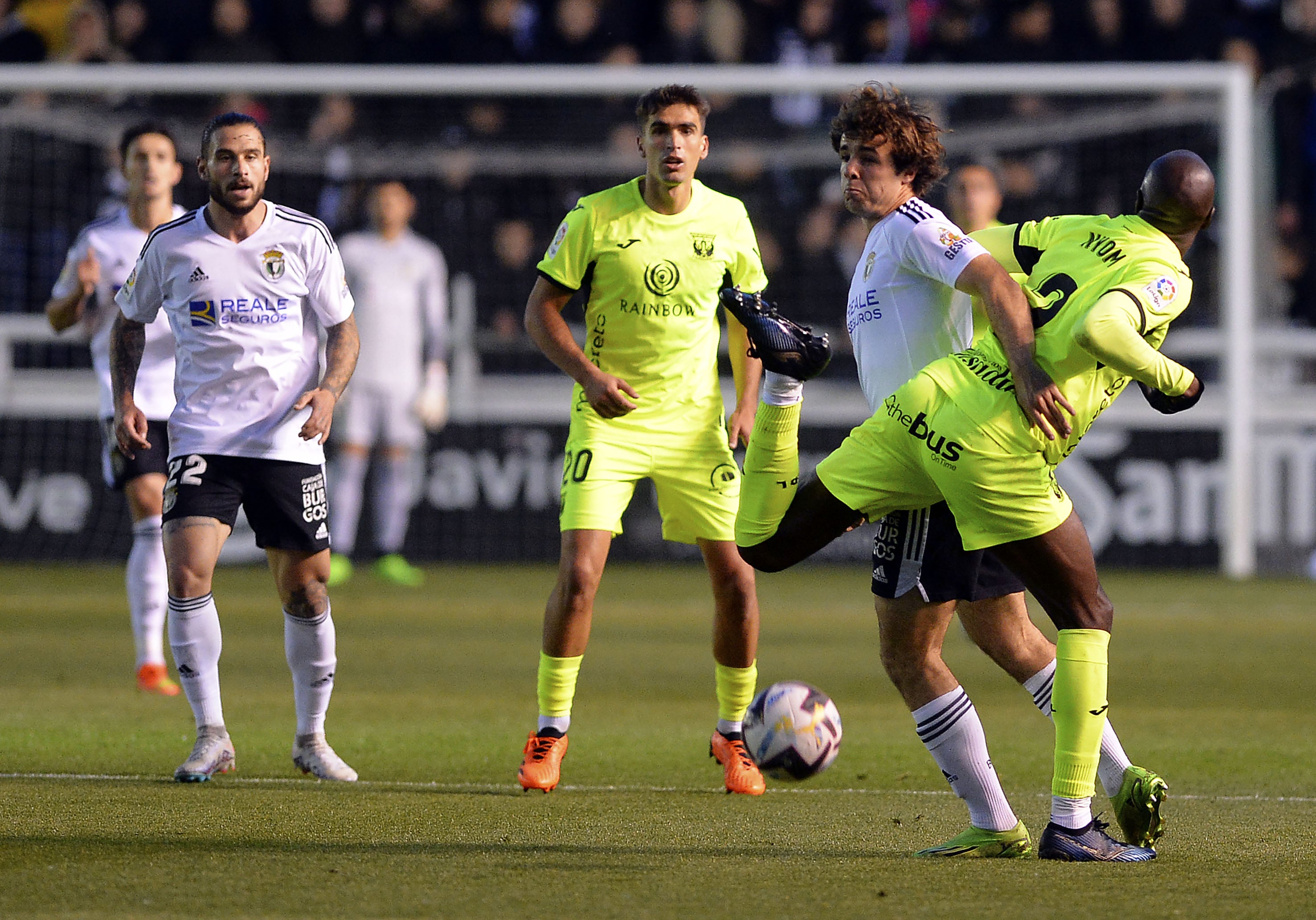 El Leganés golea al Burgos