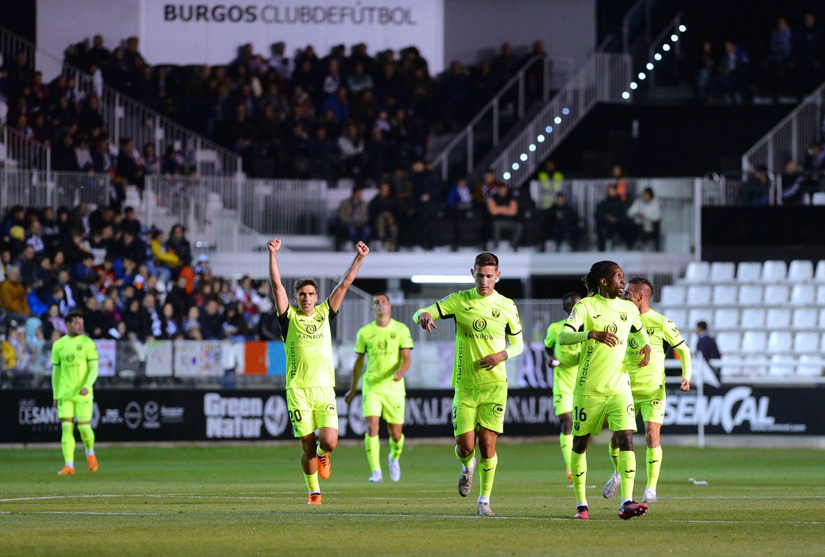 El Leganés golea al Burgos