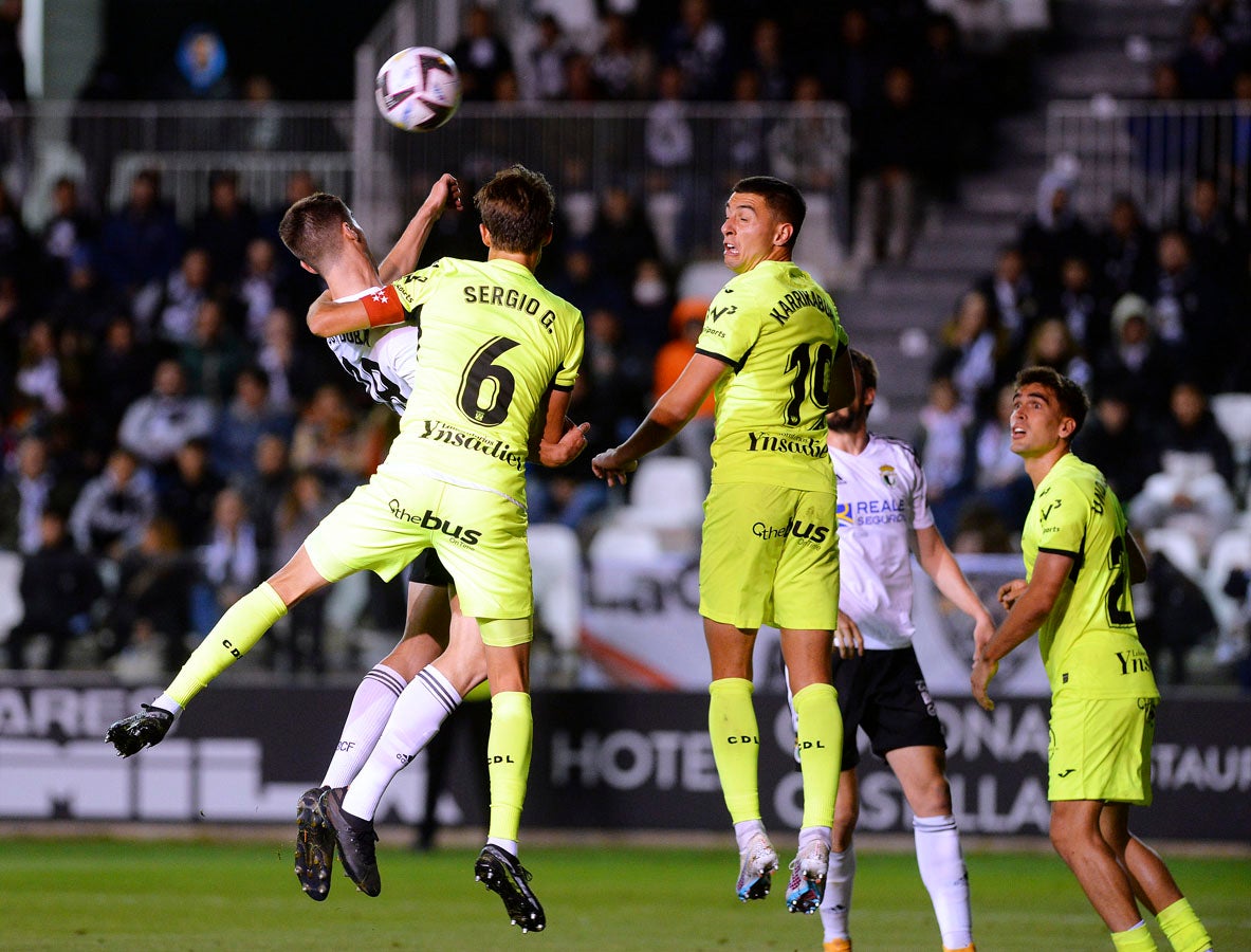 El Leganés golea al Burgos