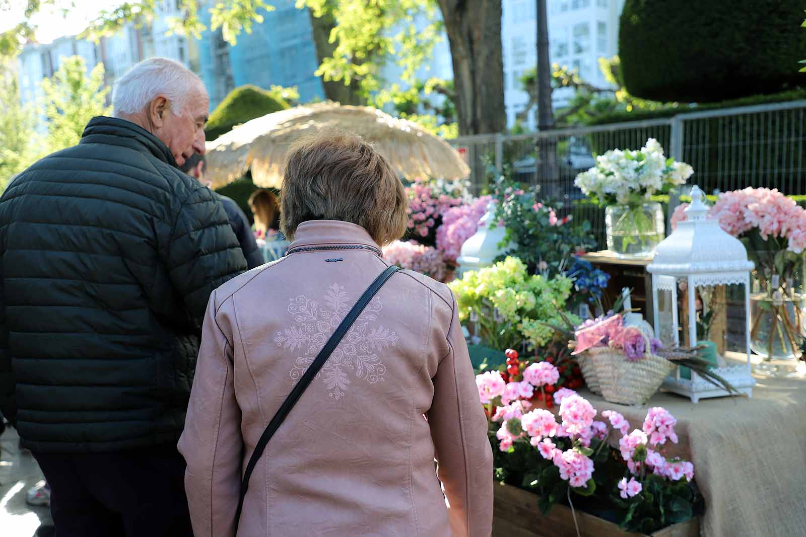 Burgos se llena de flores y gentío