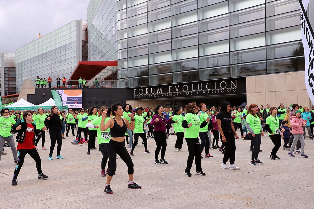 Más de 5.000 burgaleses marchan contra el cáncer
