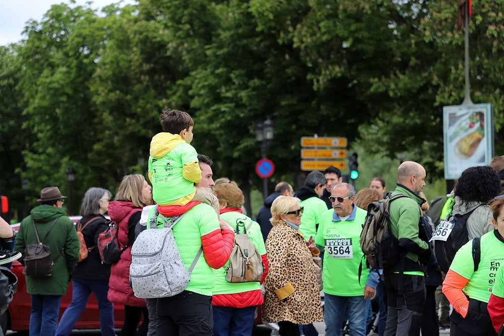 Más de 5.000 burgaleses marchan contra el cáncer