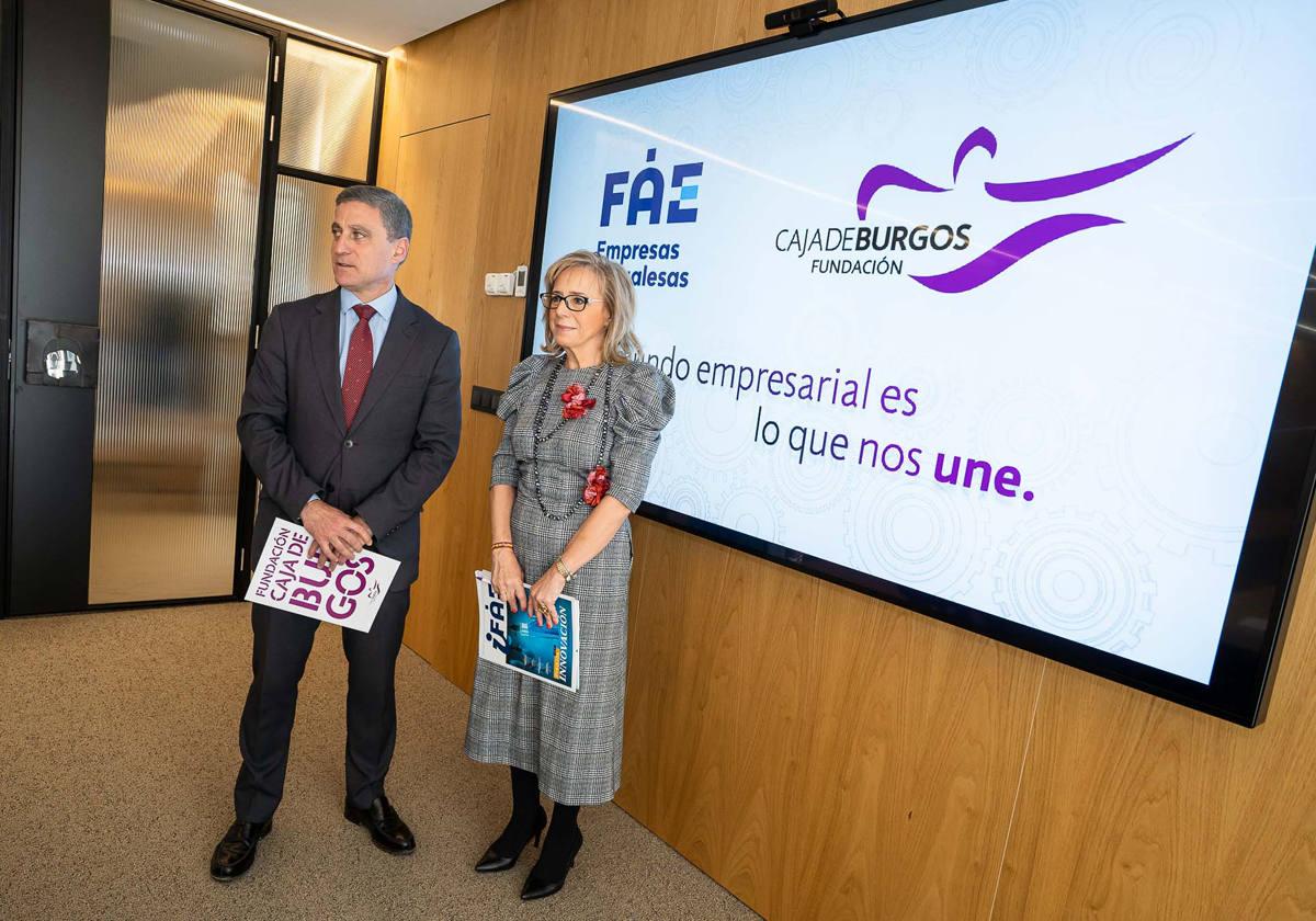 FAE y Fundación Caja Burgos han reafirmado con la firma del convenio su compromiso con el mundo empresarial.