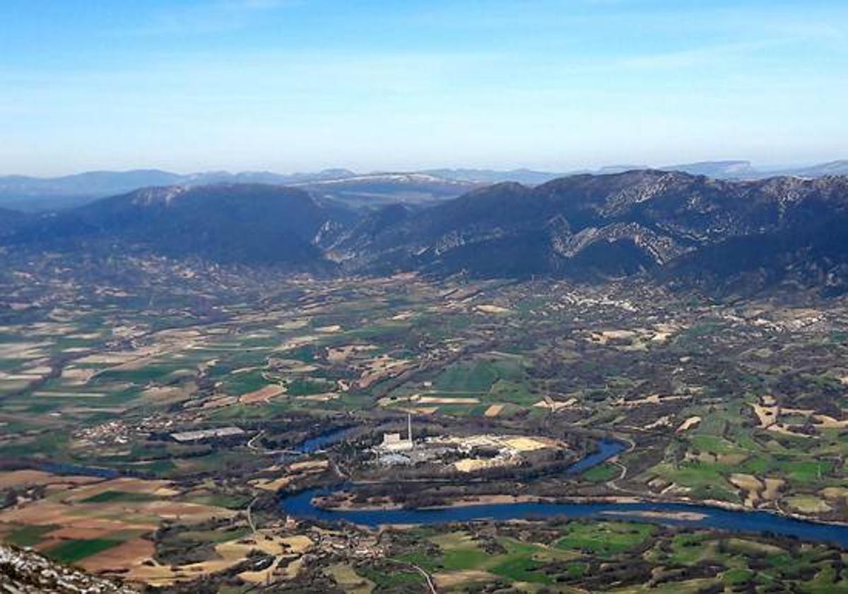 Vista del Valle de Tobalina desde el monte Umión