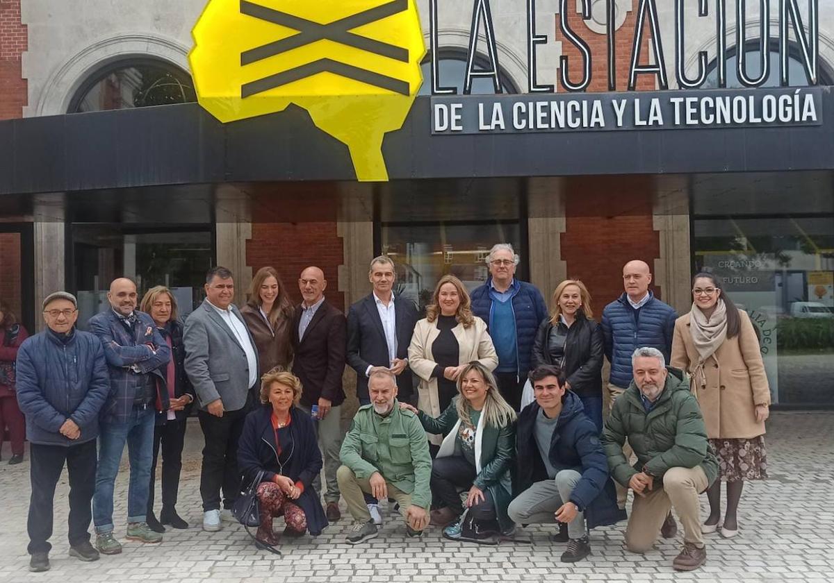 Acto de Cultura del PP en Burgos en el que ha participado Toni Cantó este sábado.