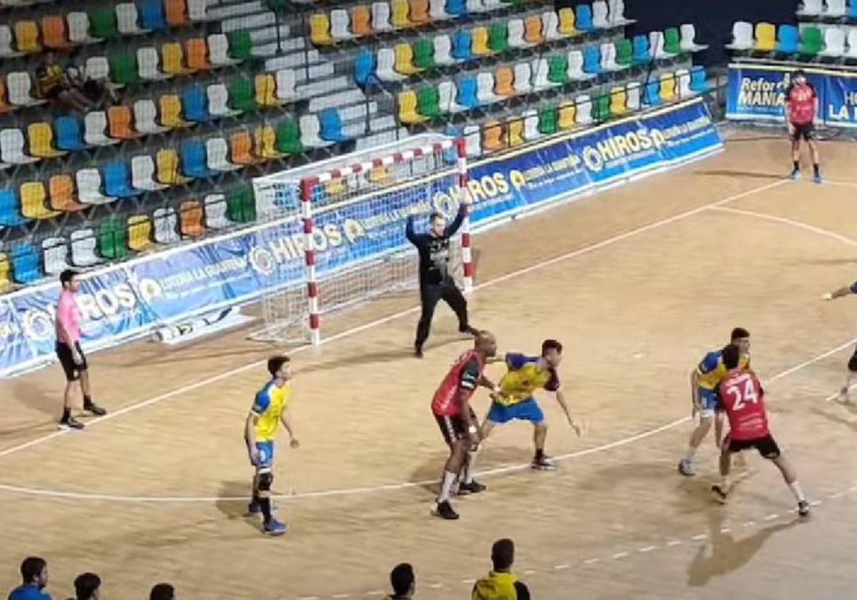 Partido de este sábado en el Quijote Arena.