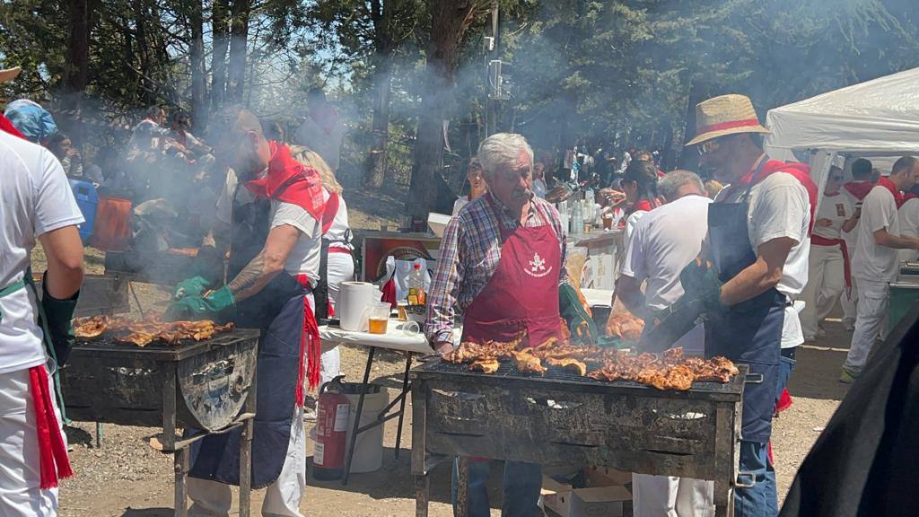 La romería de La Blanca sabe a Parral