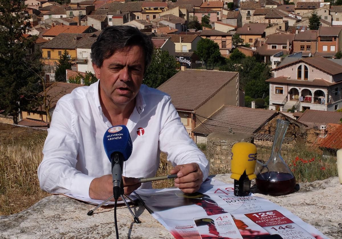 Javier Esgueva, miembro de la Comisiónde Bodegas de Sotillo.