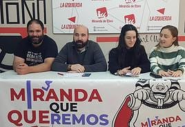 IU-Pddemos han presentando sus propuestas para la juventud de Miranda.