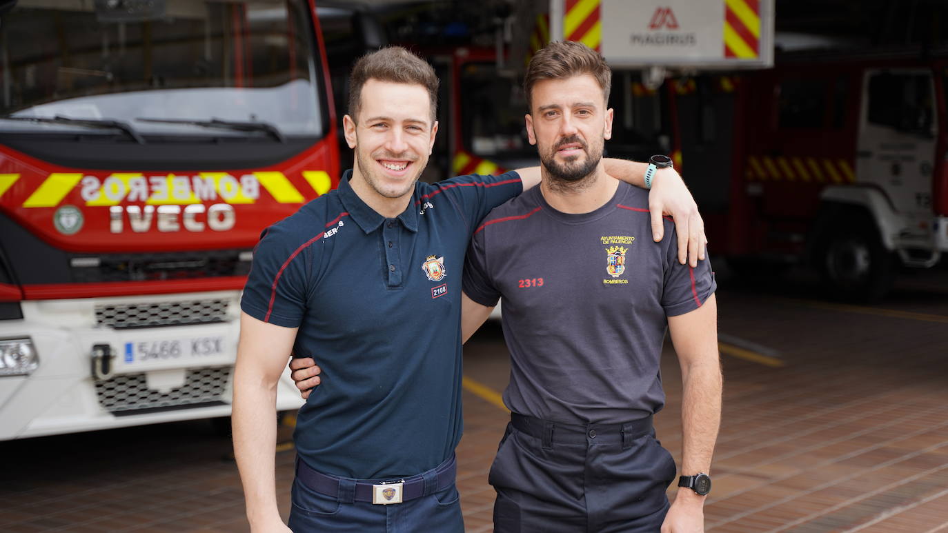 Una saga familiar de bomberos en Burgos