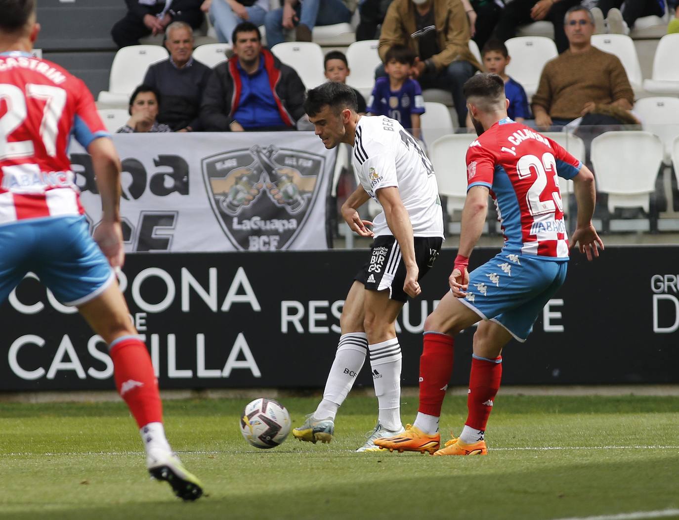 El Lugo se cuela en la despedida de Calero