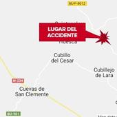 Localizan a un motorista fallecido en la carretera a la altura de Torrelara